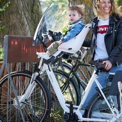 Siège Vélo Enfant Avant Urban Iki Rose -Garde-Boue Vélo Soldes siege velo enfant avant urban iki rose full 5