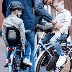 Siège Vélo Arrière Enfant 6 à 10 Ans One Junior Bobike -Garde-Boue Vélo Soldes siege velo porte bagages bobike one junior