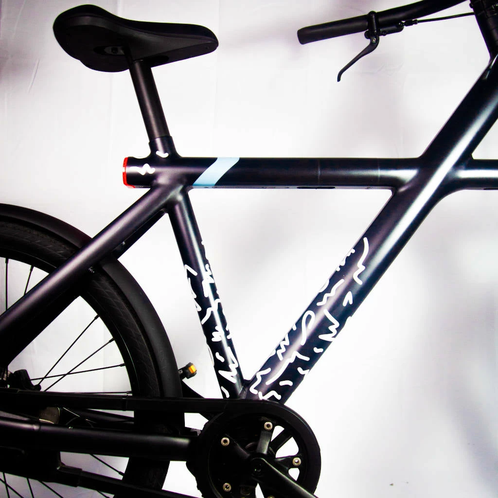 Stickers Réfléchissants Pour Cadre De Vélo Motif Louvre Will B 6 Stickers Réfléchissants Pour Cadre De Vélo Motif Louvre Will B – Image 4