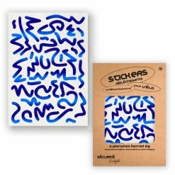 Stickers Réfléchissants Pour Cadre De Vélo Motif Louvre Will B 17 Stickers Réfléchissants Pour Cadre De Vélo Motif Louvre Will B -Garde-Boue Vélo Soldes stickers velo will b motif louvre bleu