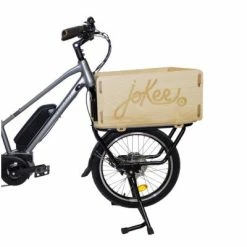 JOKER BIKE Wood Box Pour Fourche Cargo Joker Mini -Garde-Boue Vélo Soldes wood box pour fourche cargo joker mini full 4