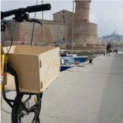 JOKER BIKE Wood Box Pour Fourche Cargo Joker Mini -Garde-Boue Vélo Soldes wood box pour fourche cargo joker mini full 5